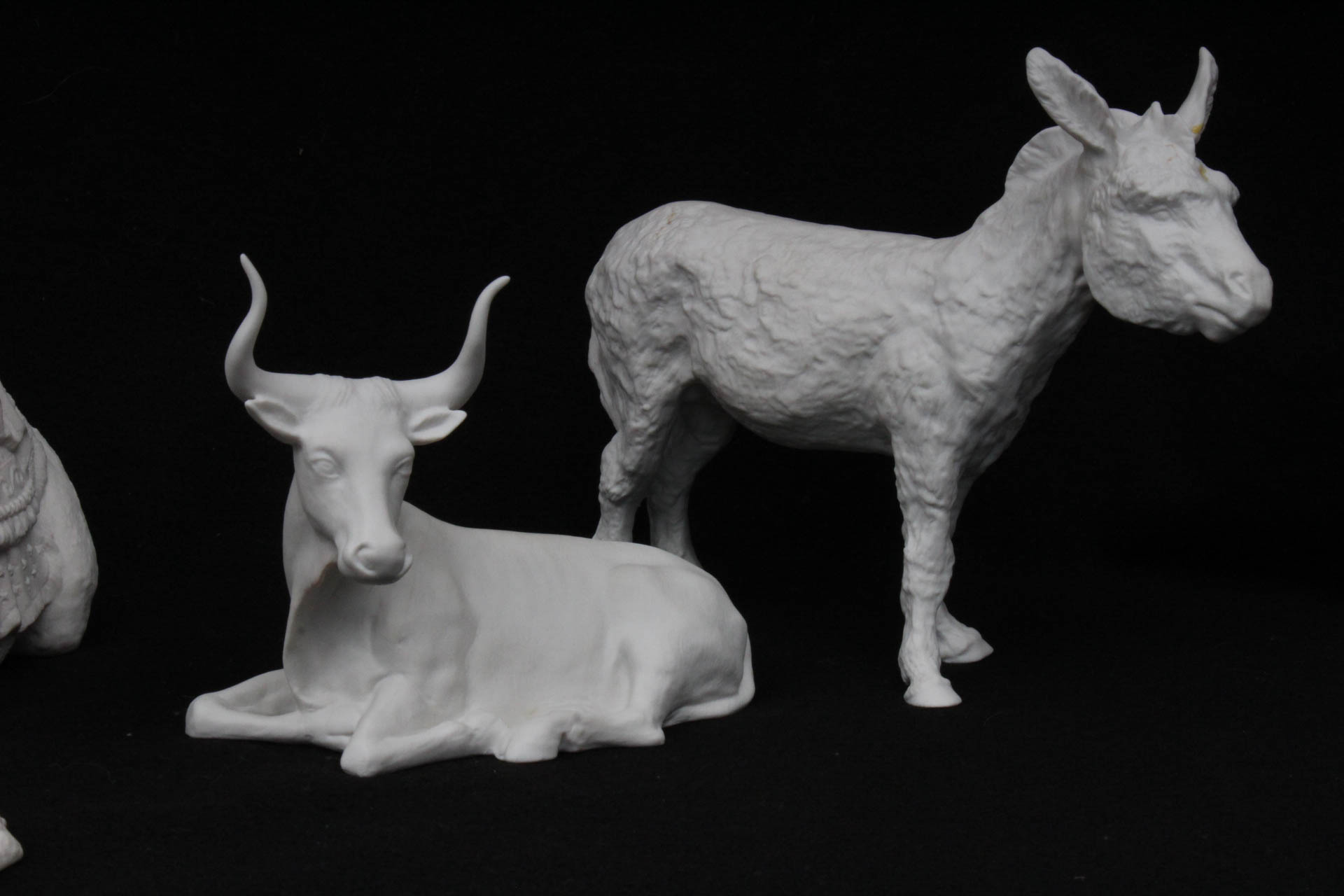 Boehm Porcelain Seventeen Piece Nativity Scene