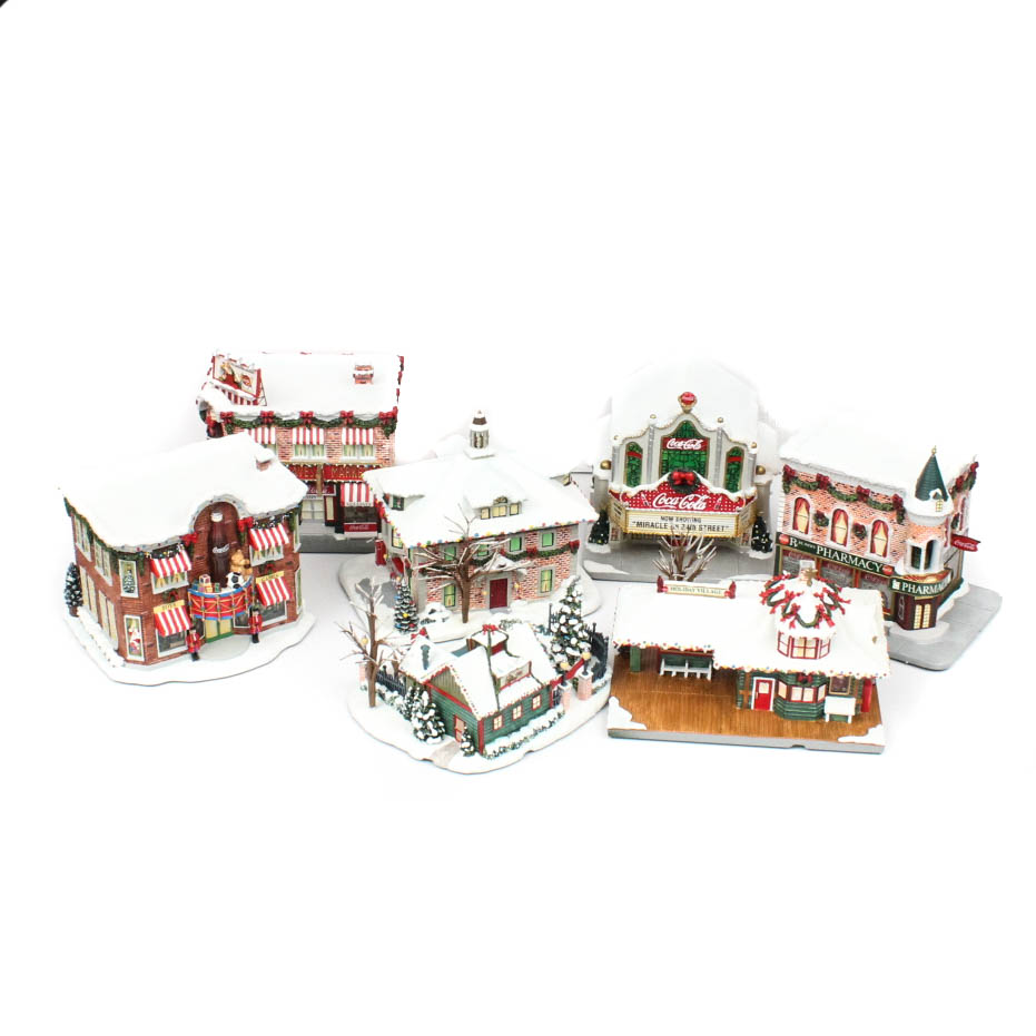 "Coca-Cola" Series Hawthorne Village Set