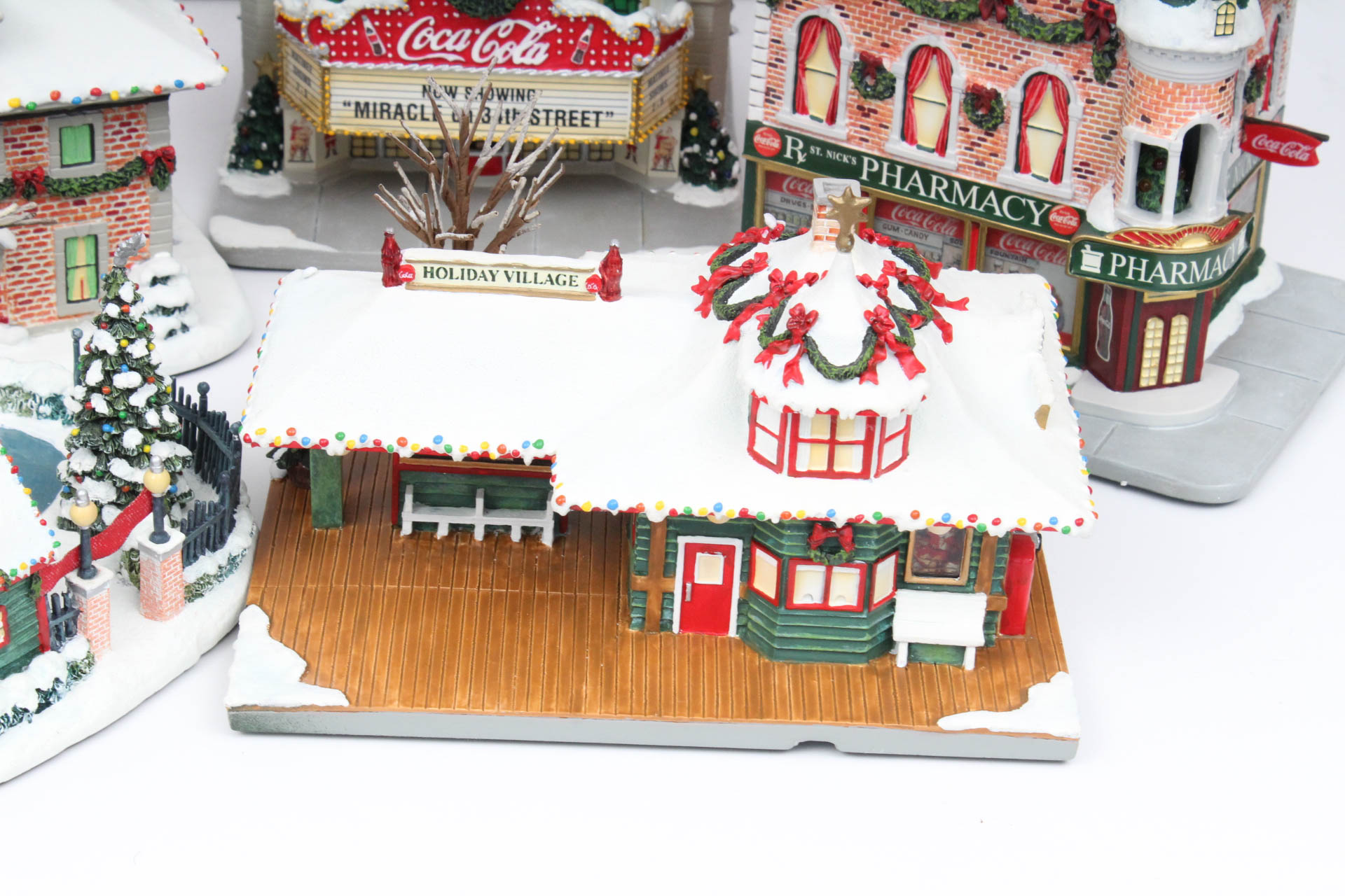 "Coca-Cola" Series Hawthorne Village Set