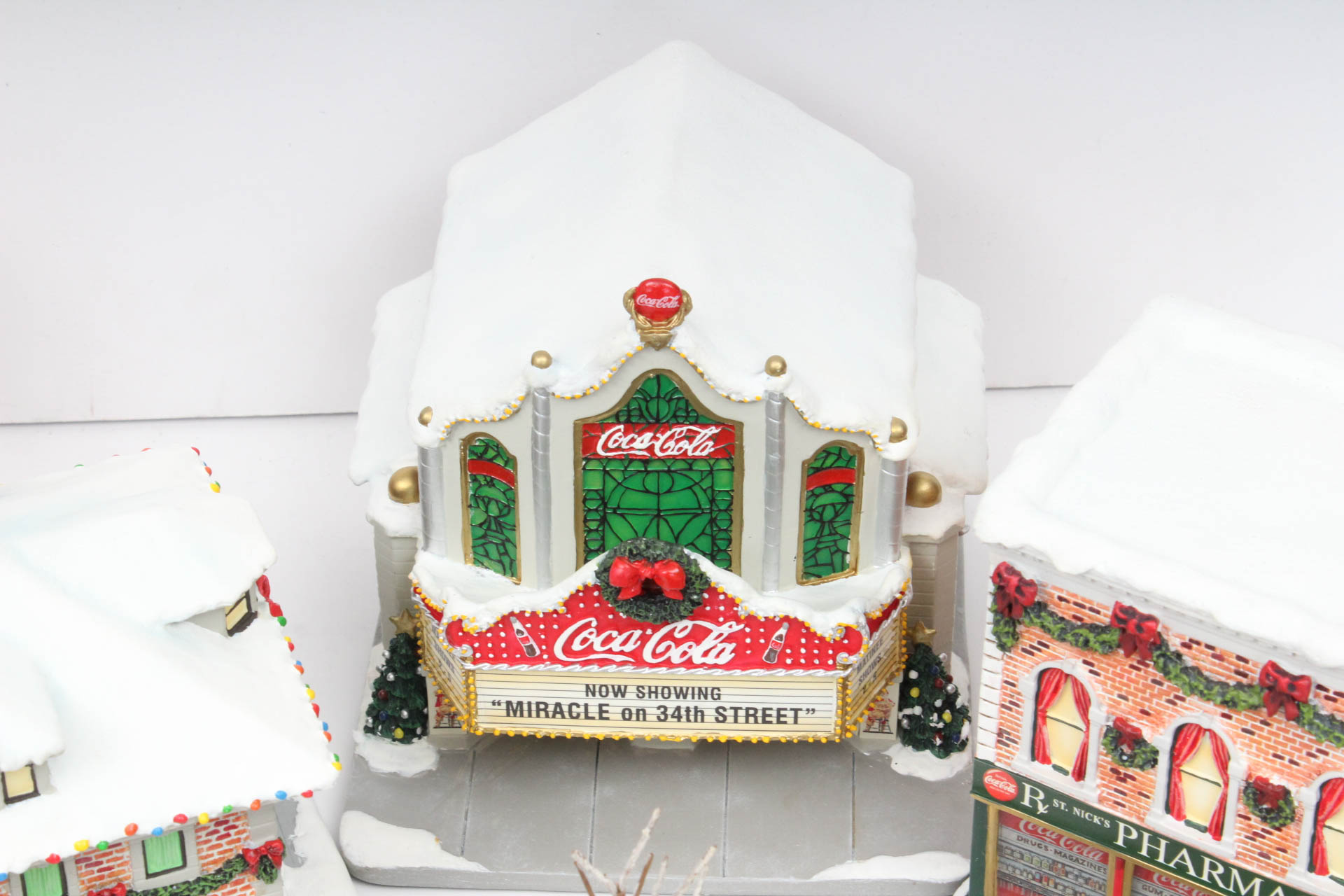 "Coca-Cola" Series Hawthorne Village Set
