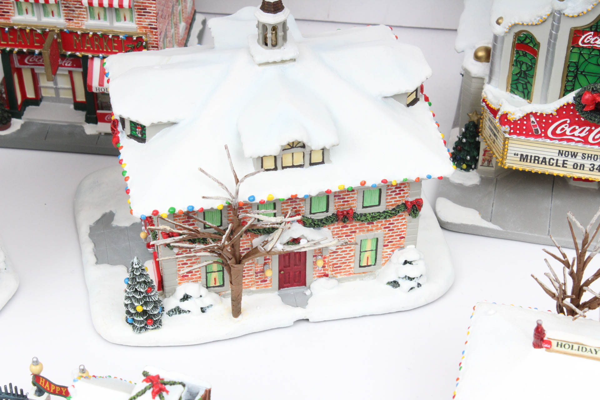 "Coca-Cola" Series Hawthorne Village Set