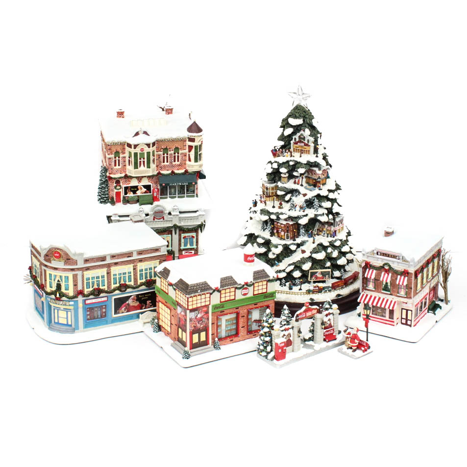 "Coca-Cola" Series Hawthorne Village Set