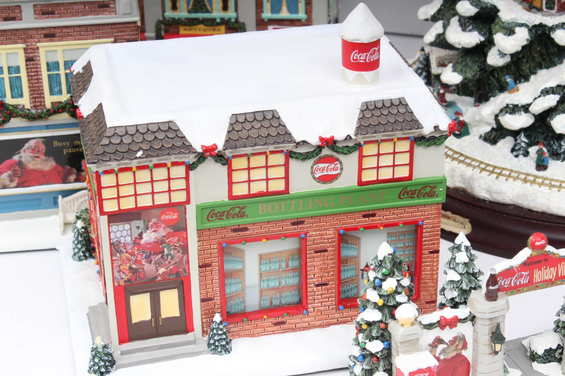 "Coca-Cola" Series Hawthorne Village Set