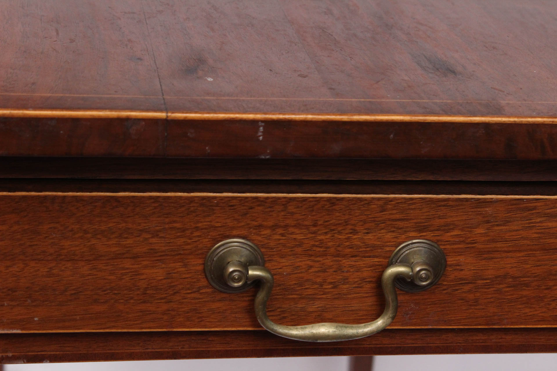 Vintage Mahogany Drop Leaf Side Table