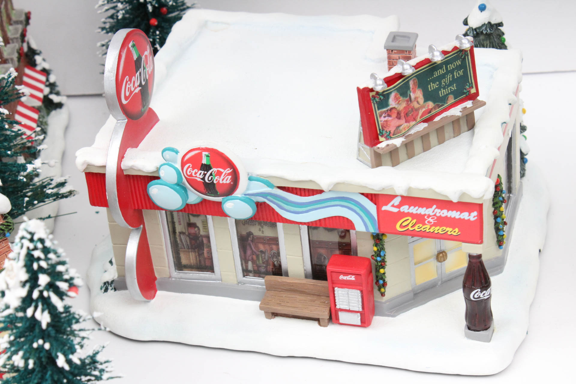 "Coca-Cola" Series Hawthorne Village Set
