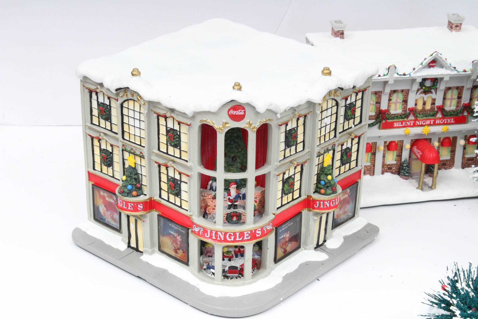 "Coca-Cola" Series Hawthorne Village Set