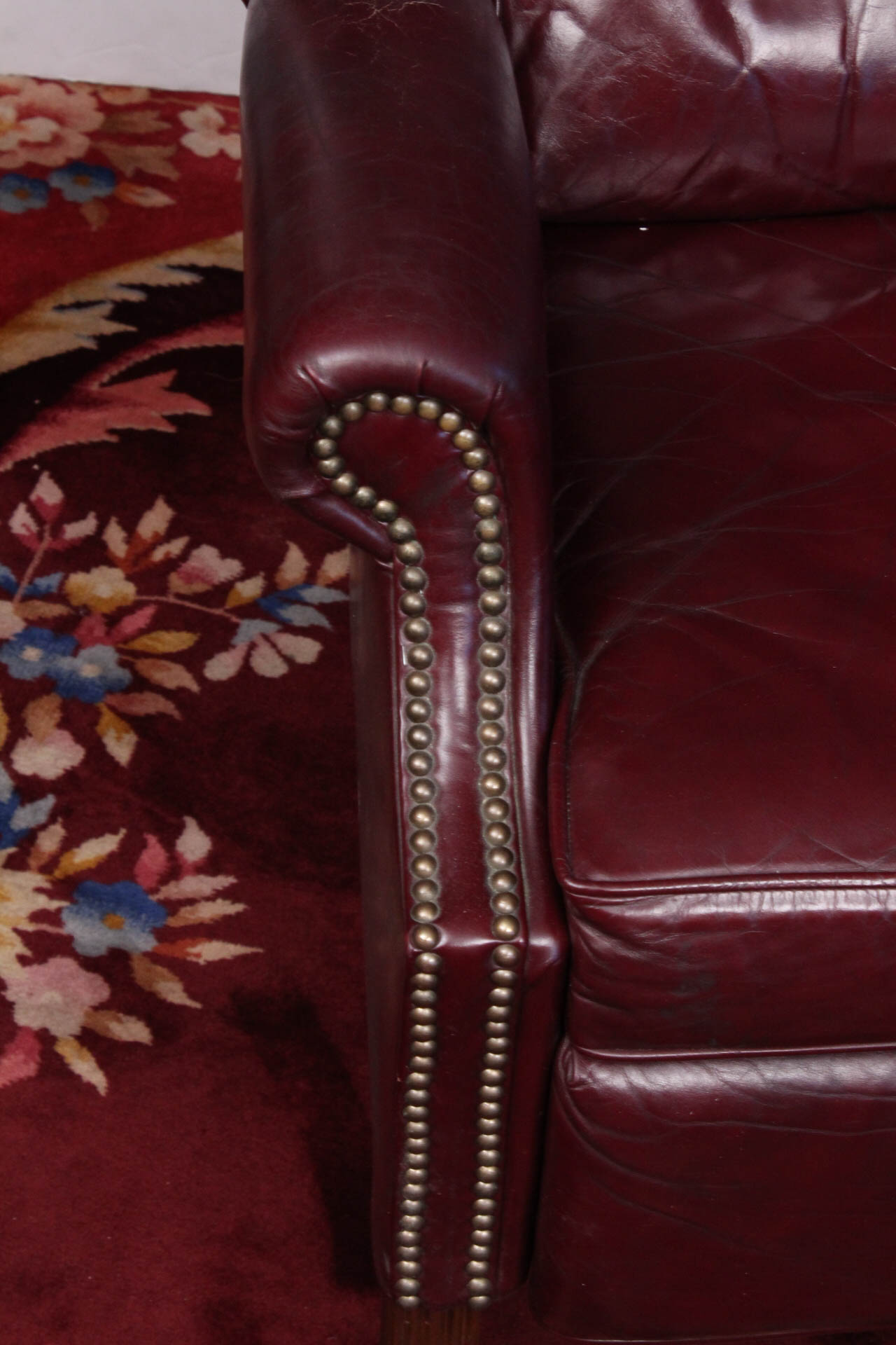 Leather Wingback Recliner