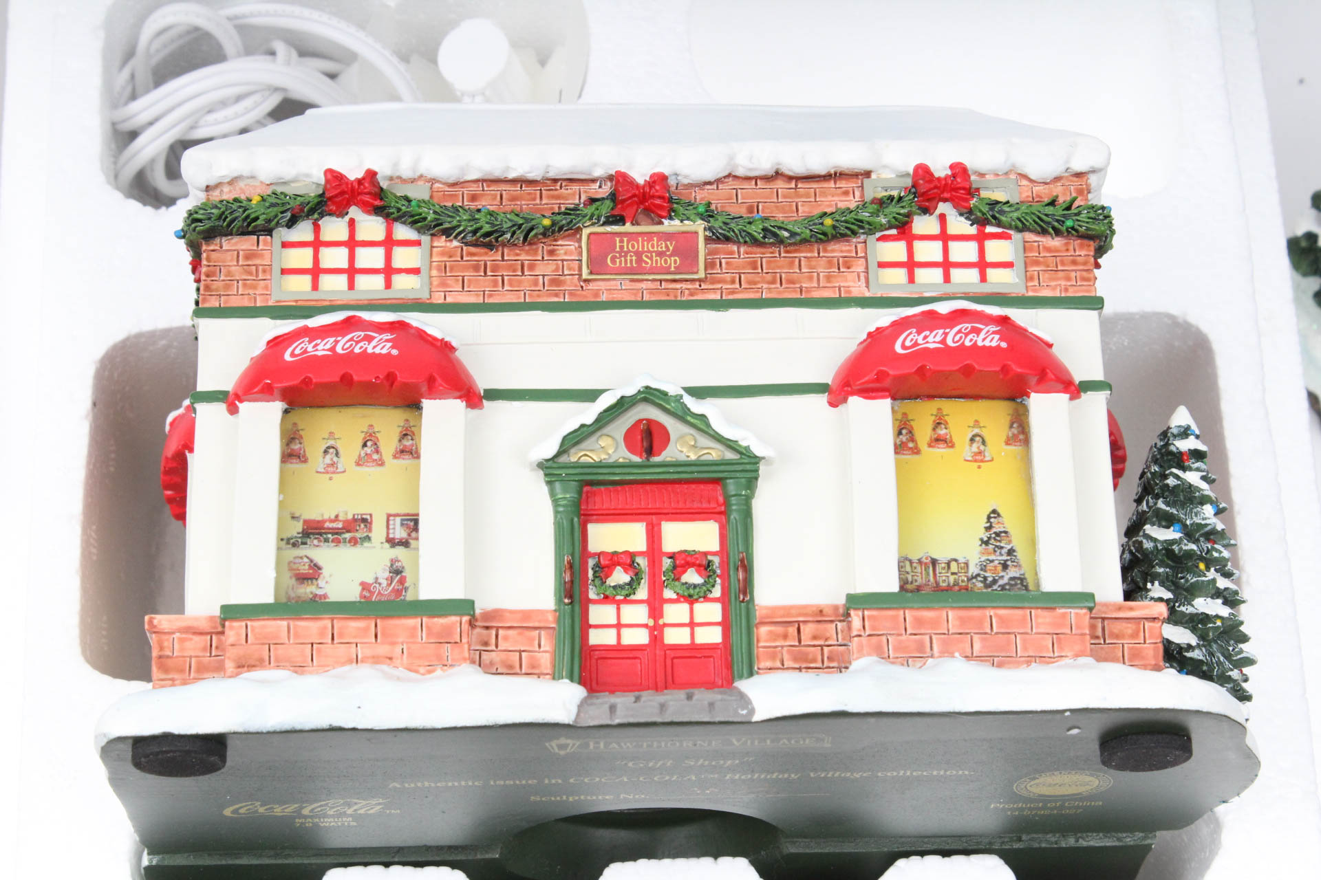 "Coca-Cola" Series Hawthorne Village Set