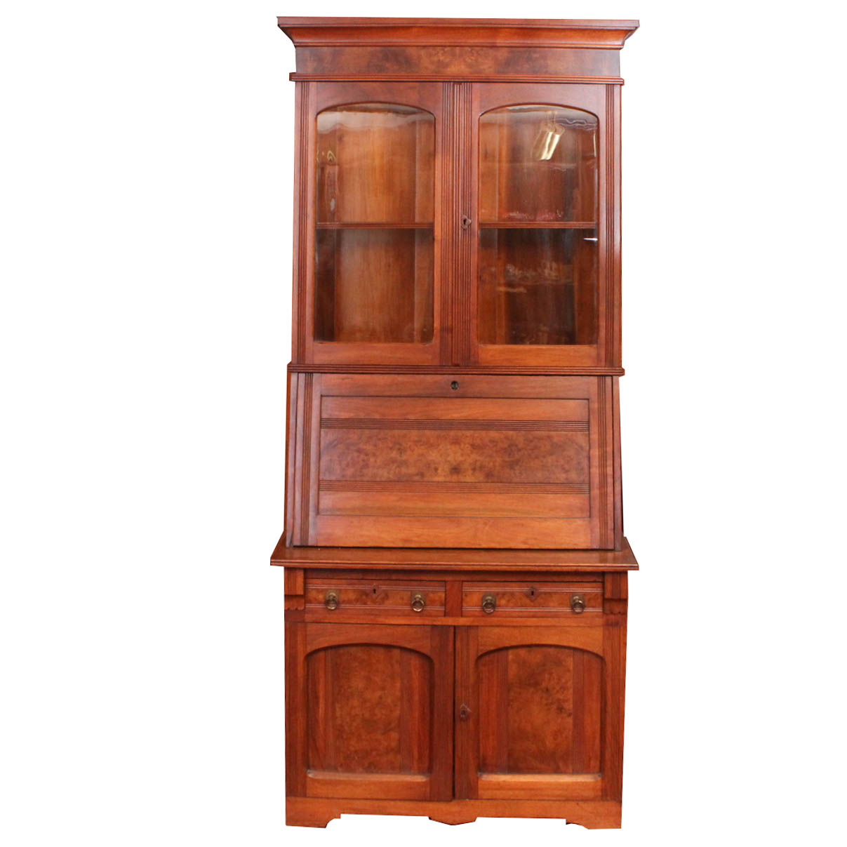 Antique Eastlake Drop Front Secretary