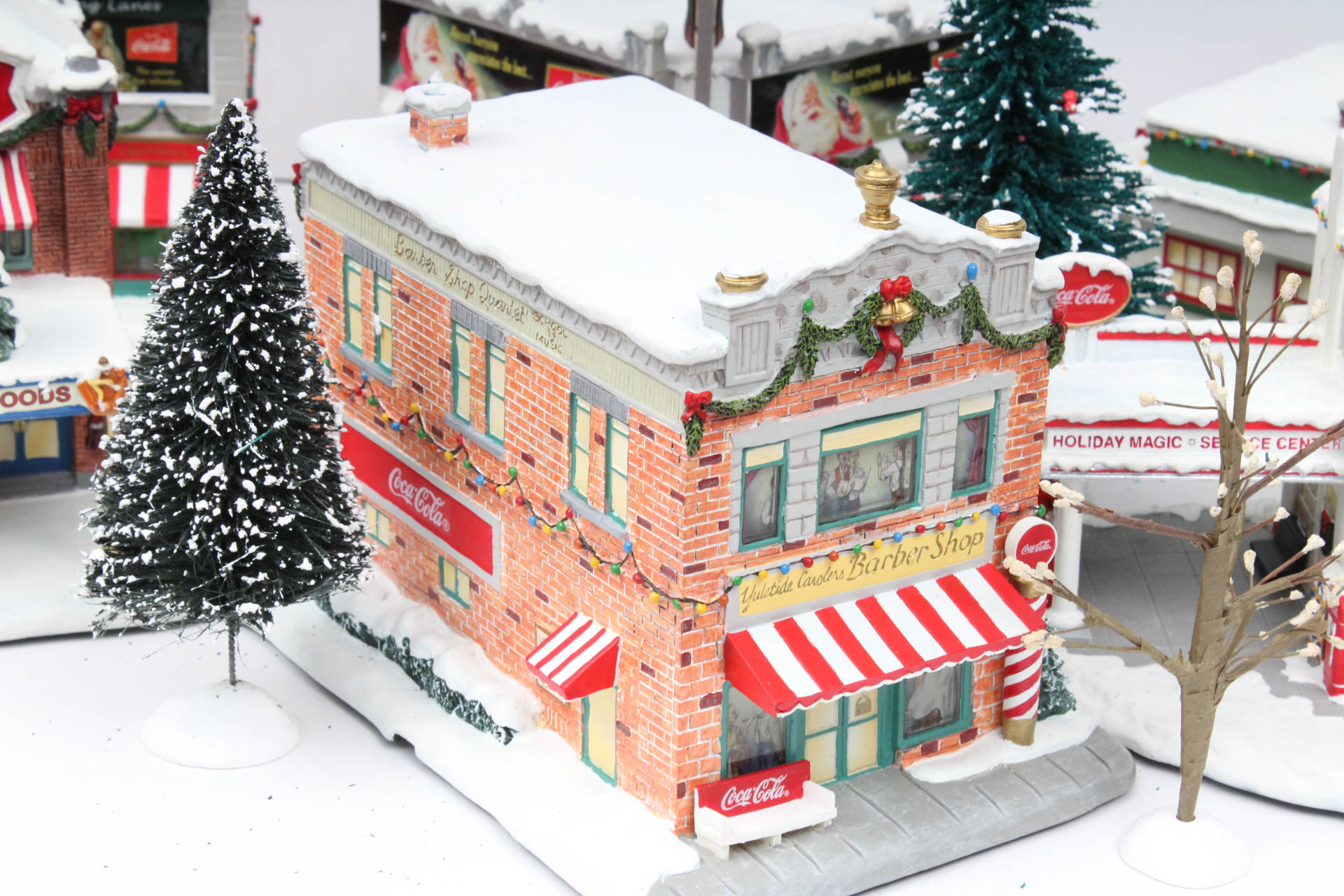 "Coca-Cola" Series Hawthorne Village Set