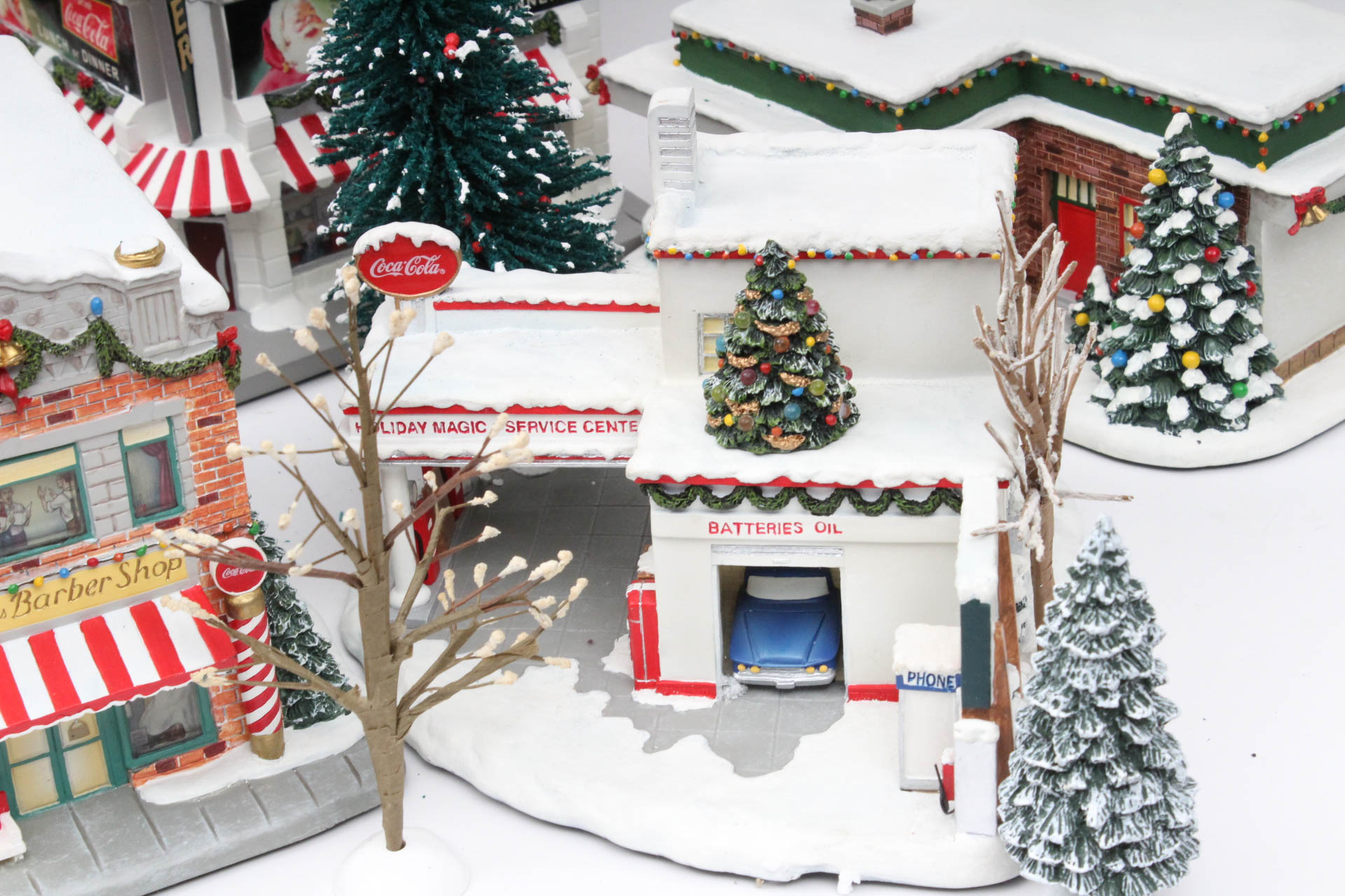 "Coca-Cola" Series Hawthorne Village Set