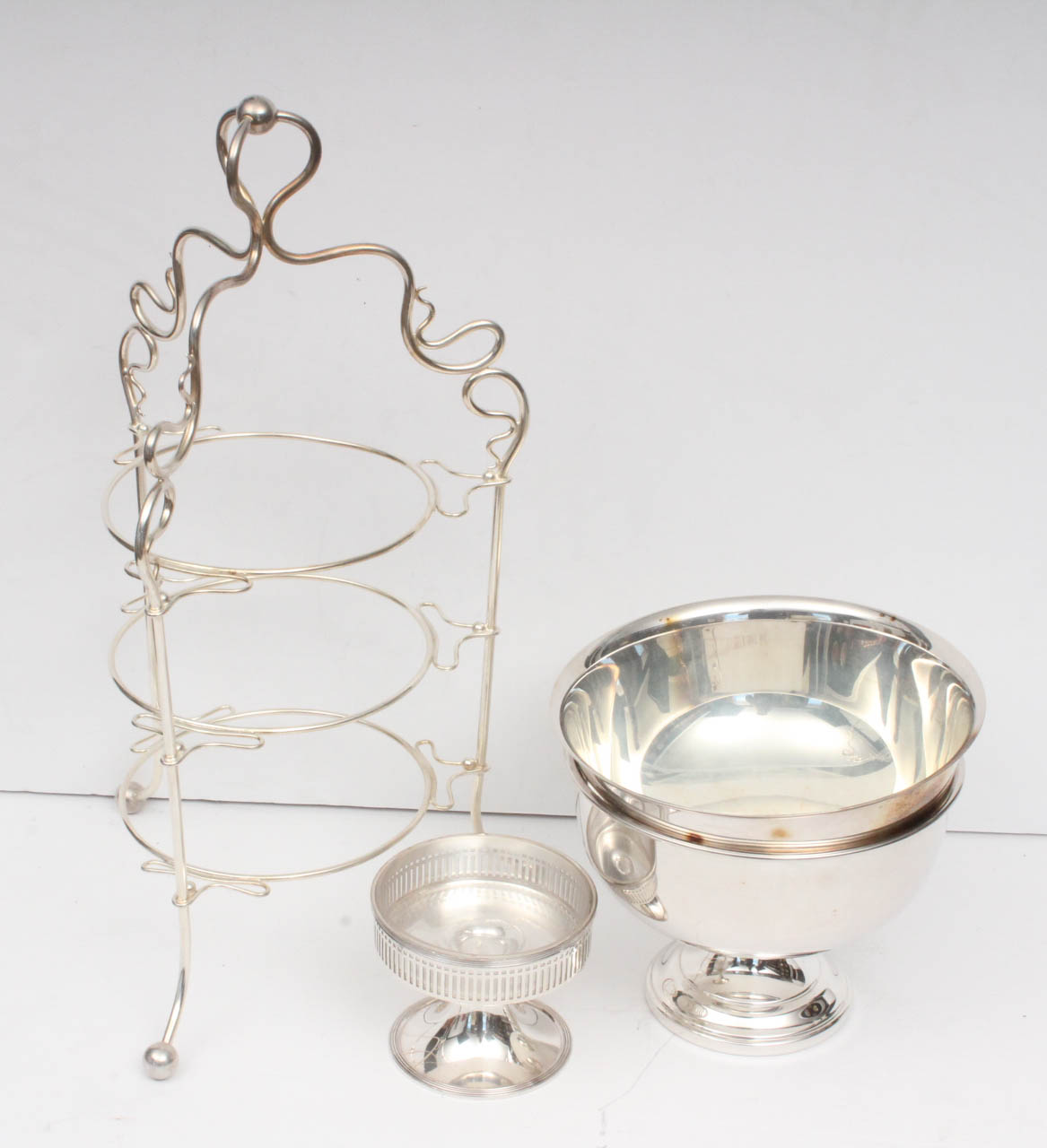 Generous Vintage Silver Plate Tableware Collection