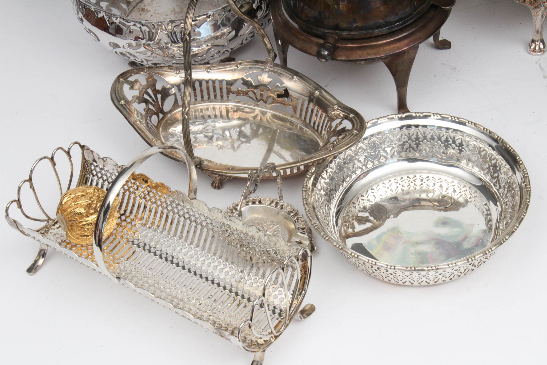 Generous Vintage Silver Plate Tableware Collection