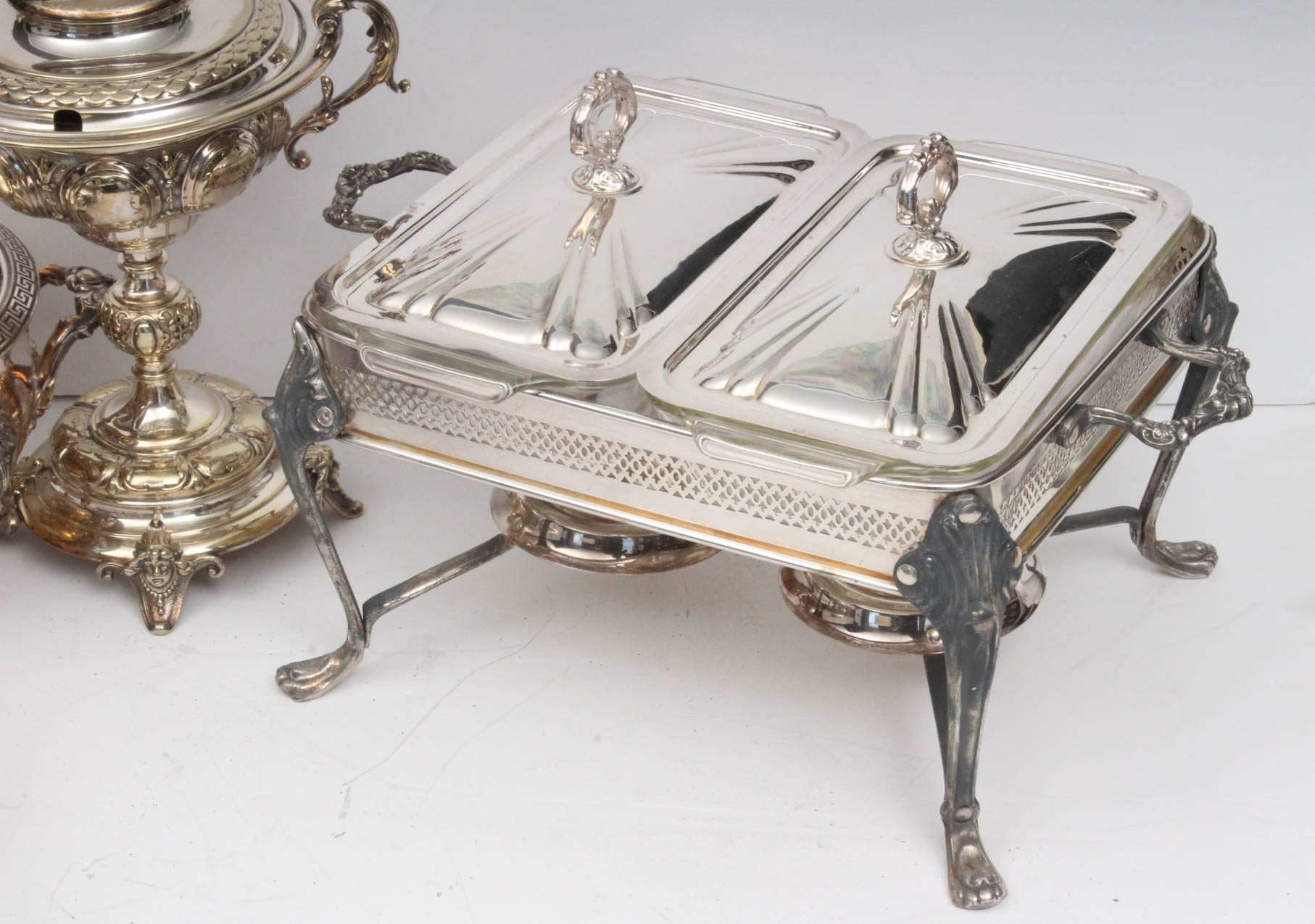 Vintage Silver Plate Chafing Dish Collection