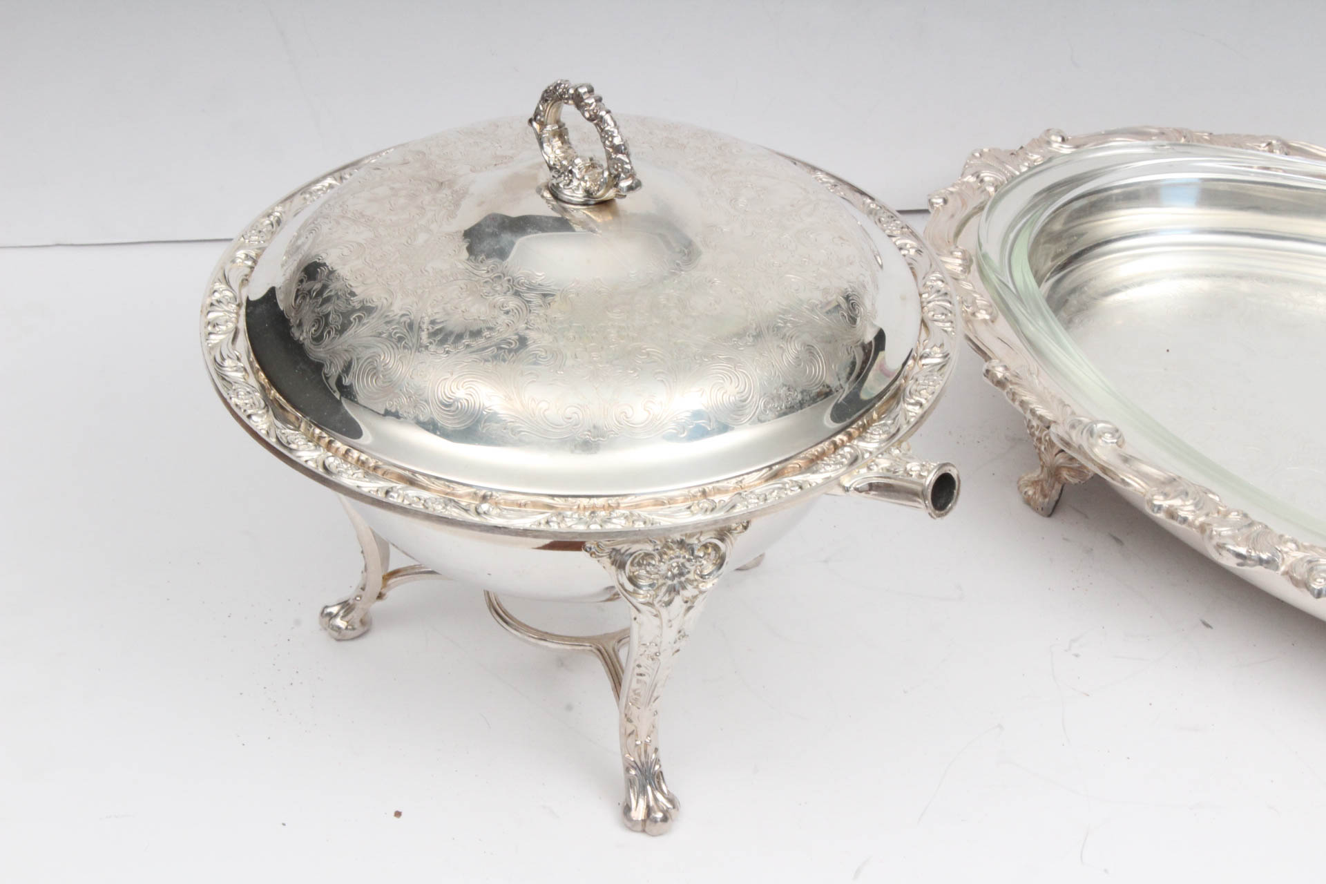 Vintage Silver Plate Chafing Dish Collection