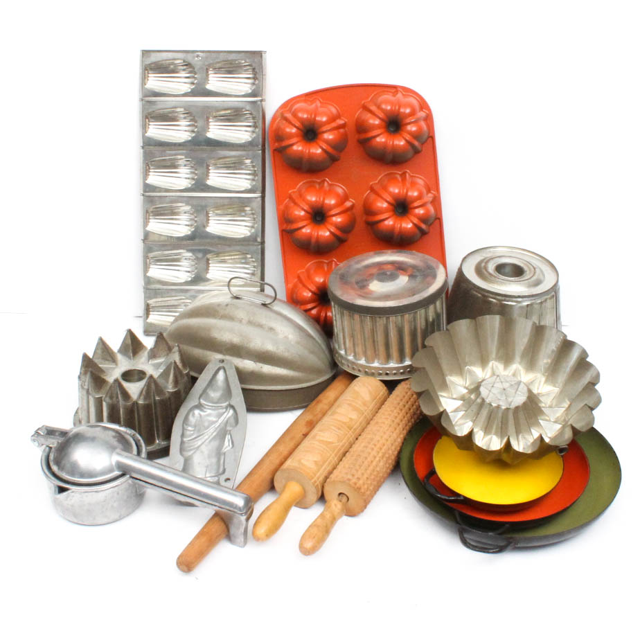 Vintage Baking and Cooking Assortment