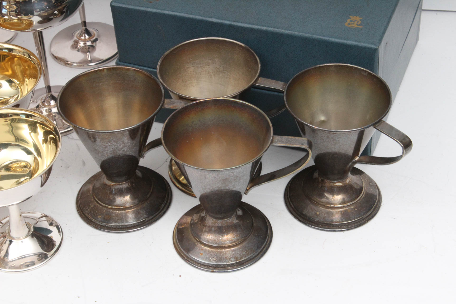 Vintage Sheridan Silver Plate Barware Collection