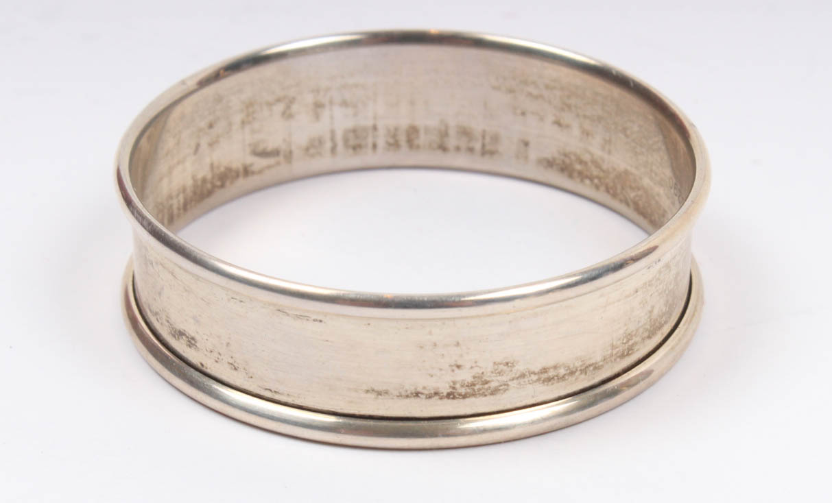 Sterling Silver Napkin Rings