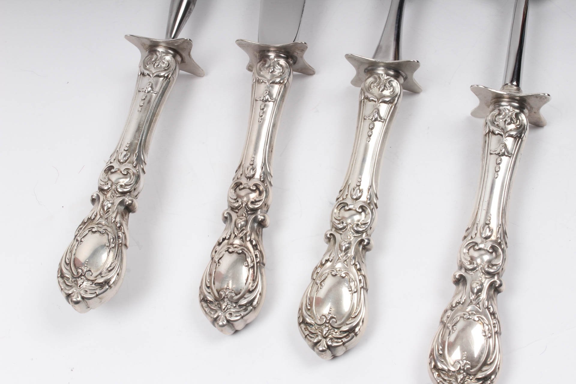 Reed & Barton Sterling Handled Carving Set