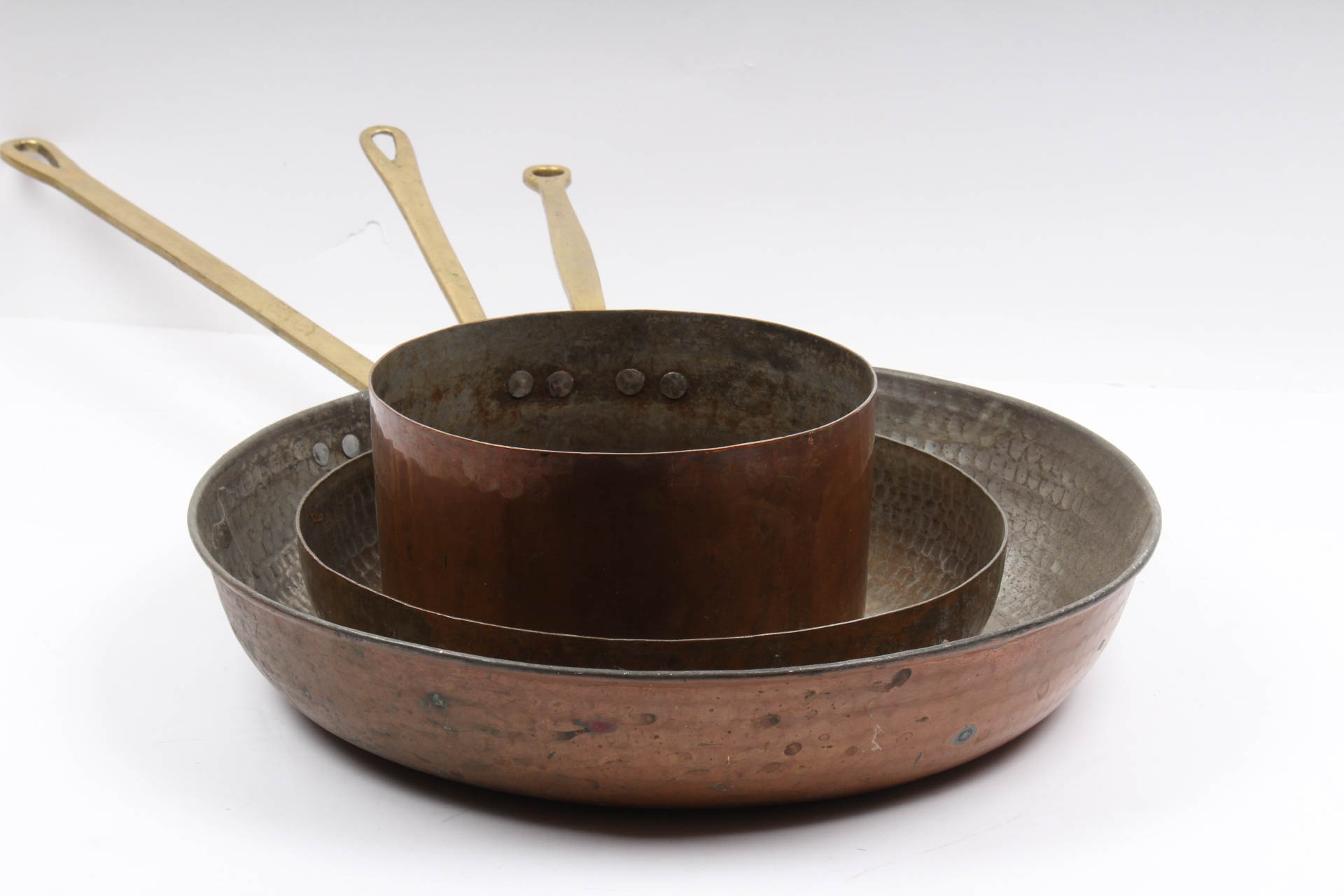 Large Copper Cooking Vessels