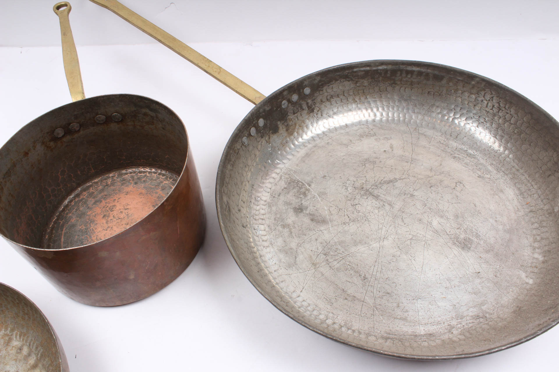 Large Copper Cooking Vessels
