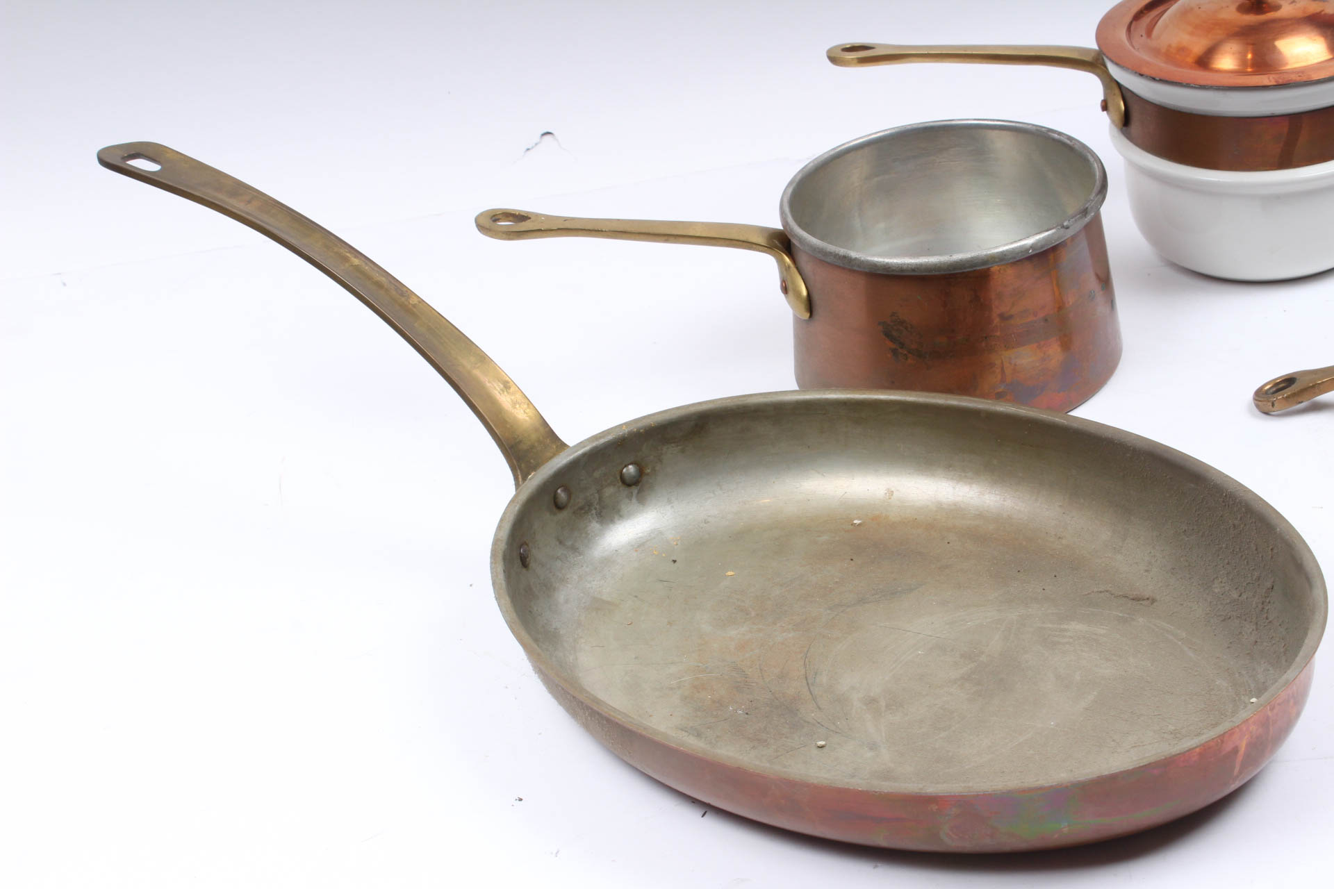 Vintage Copper Cookware Collection