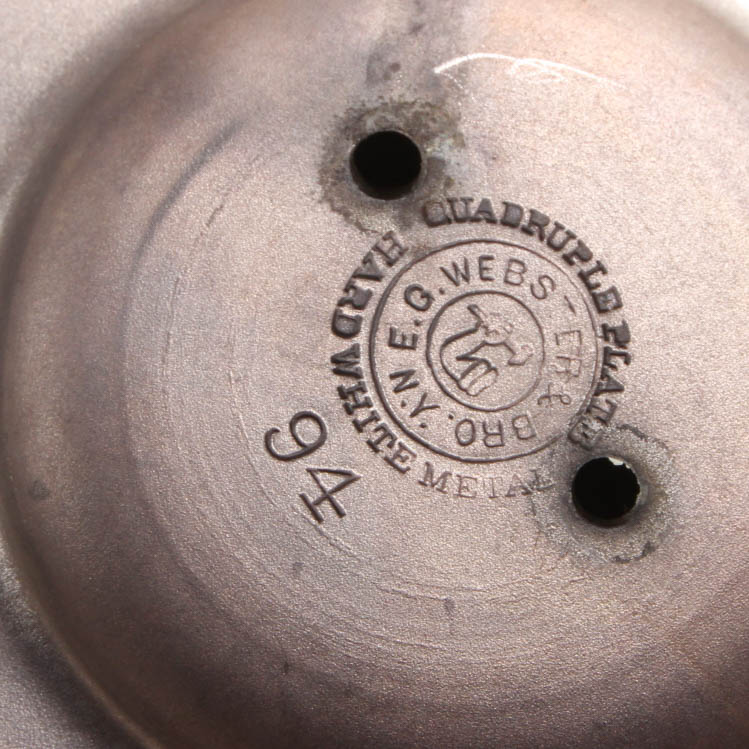 Vintage Silver Plate Bride's Basket Collection