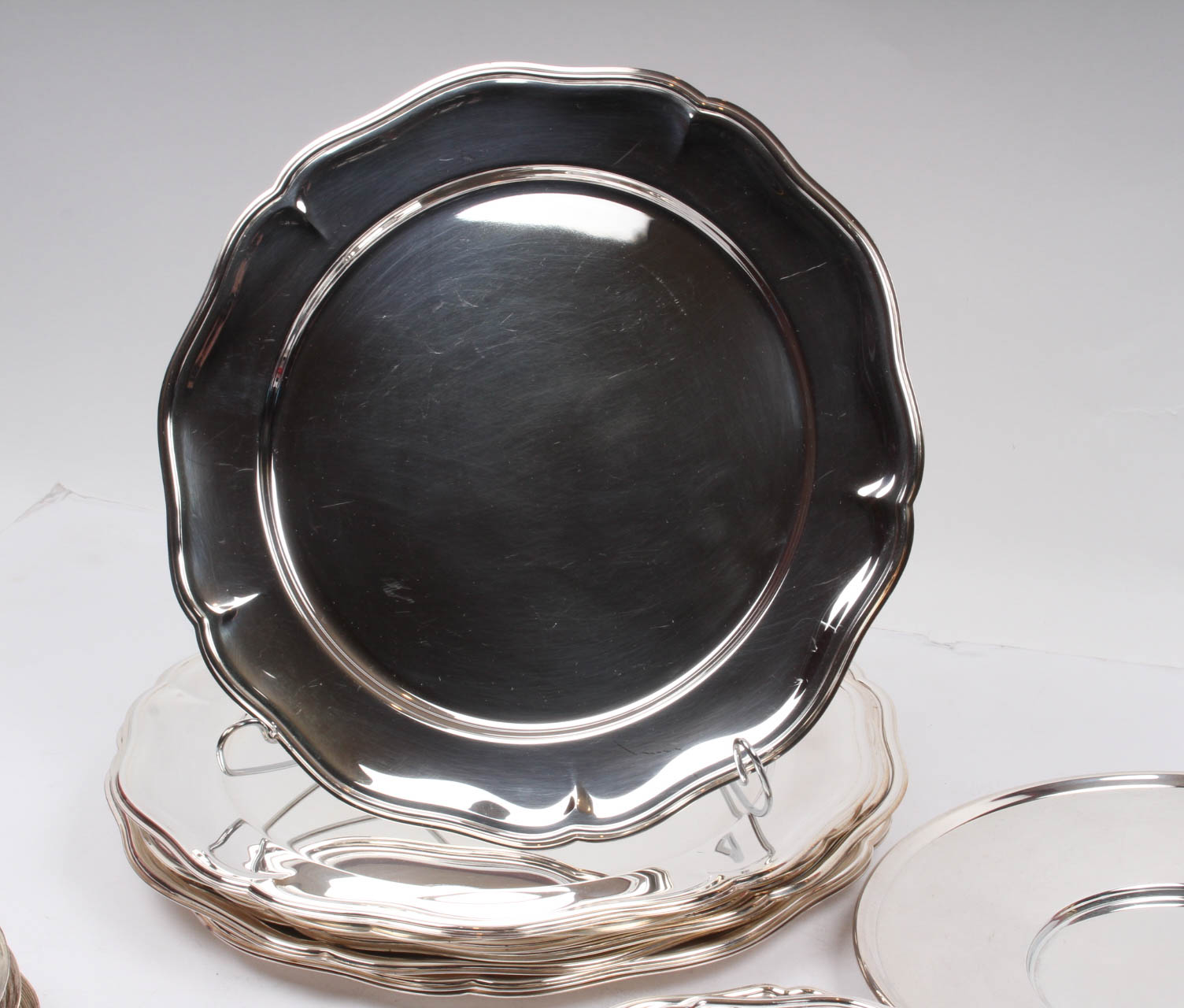 Vintage Silver Plate Dinnerware Collection