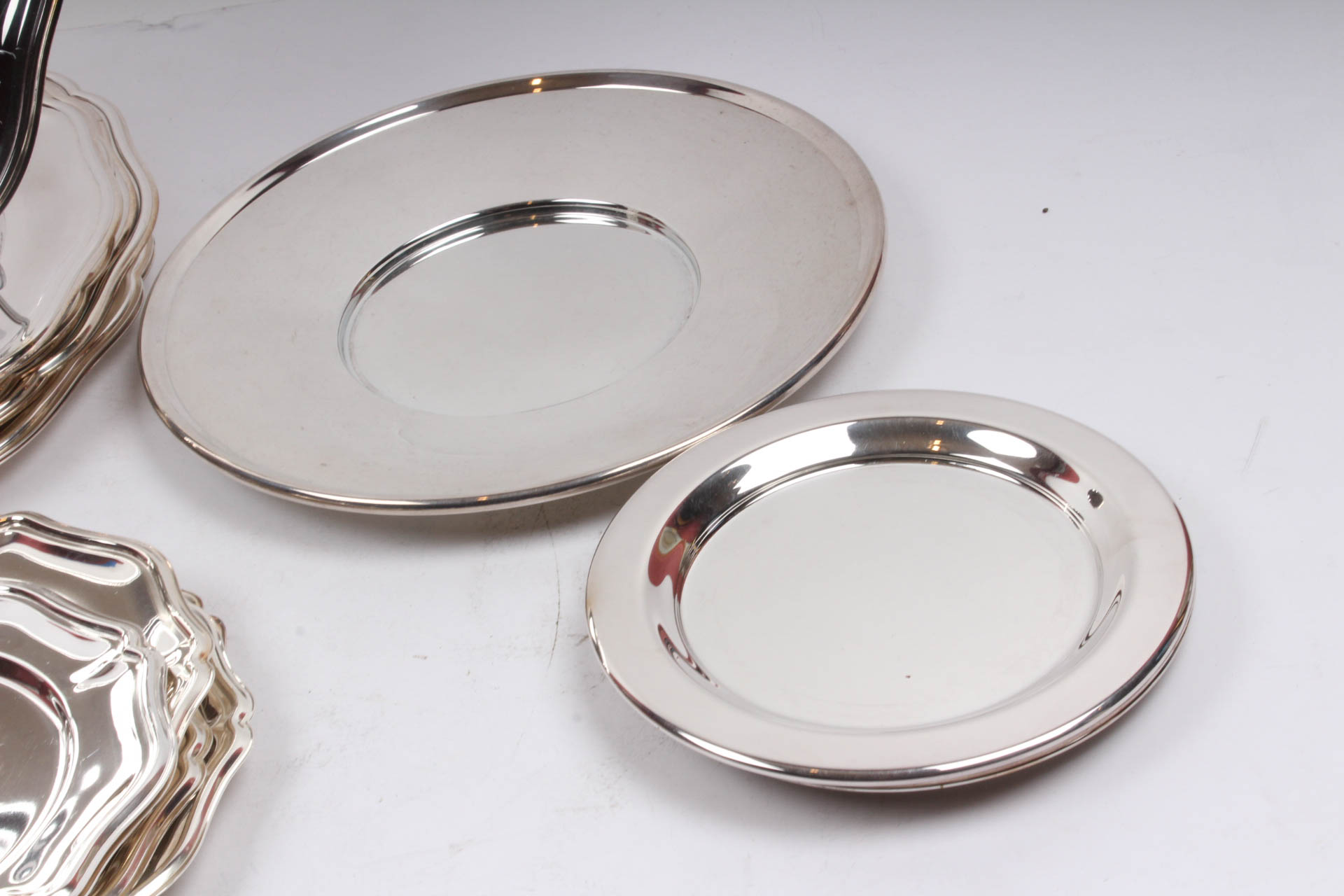 Vintage Silver Plate Dinnerware Collection