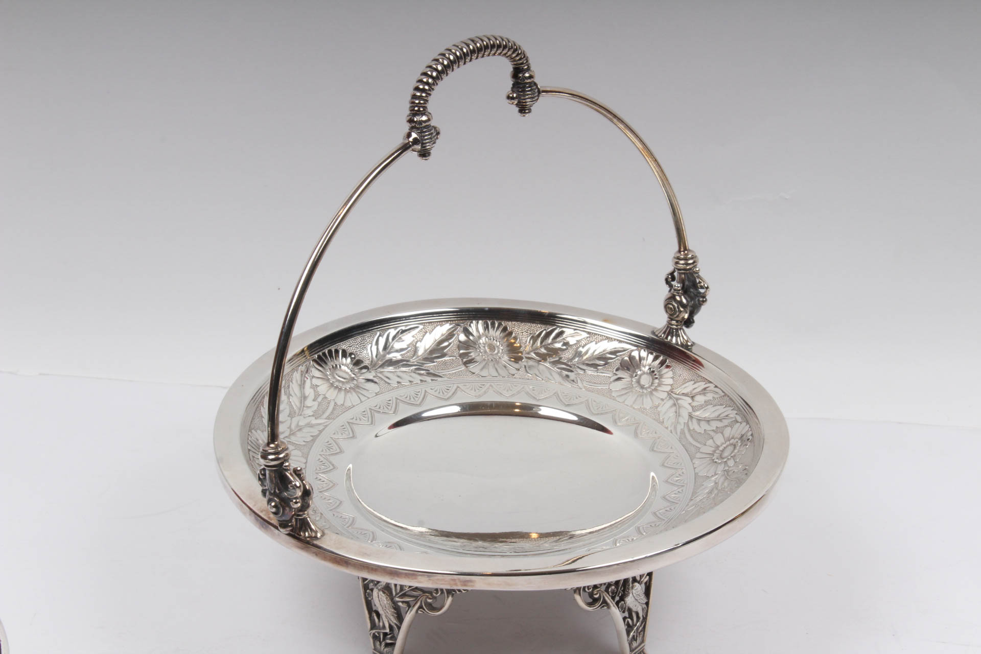 Vintage Silver Plate Bride's Basket Collection