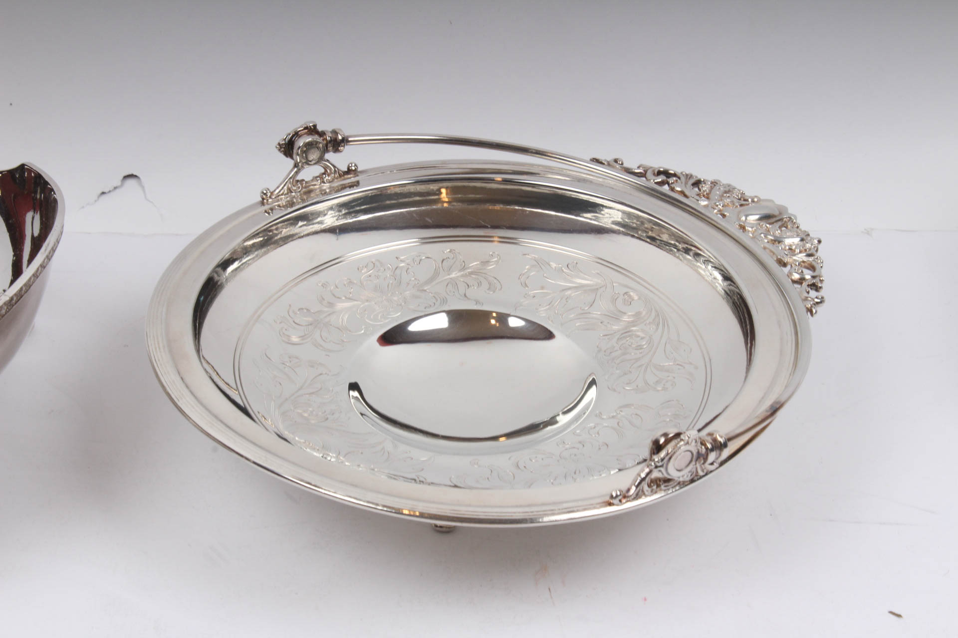 Vintage Silver Plate Bride's Basket Collection