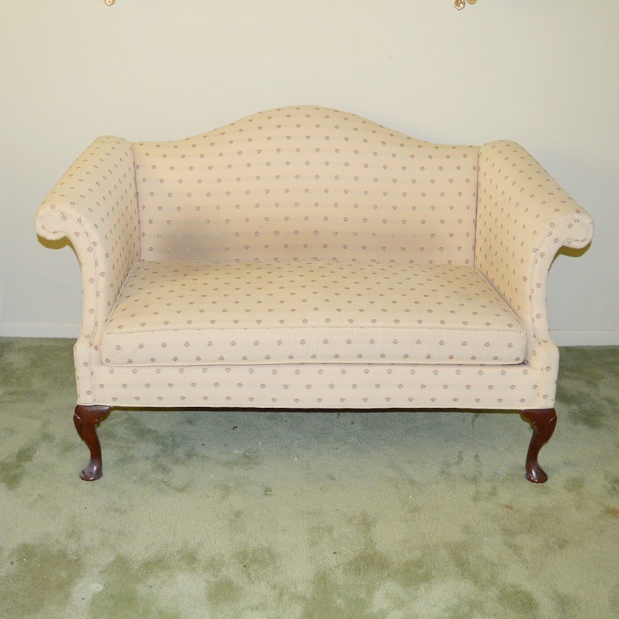 Settee by Hickory Chair Fine Furniture