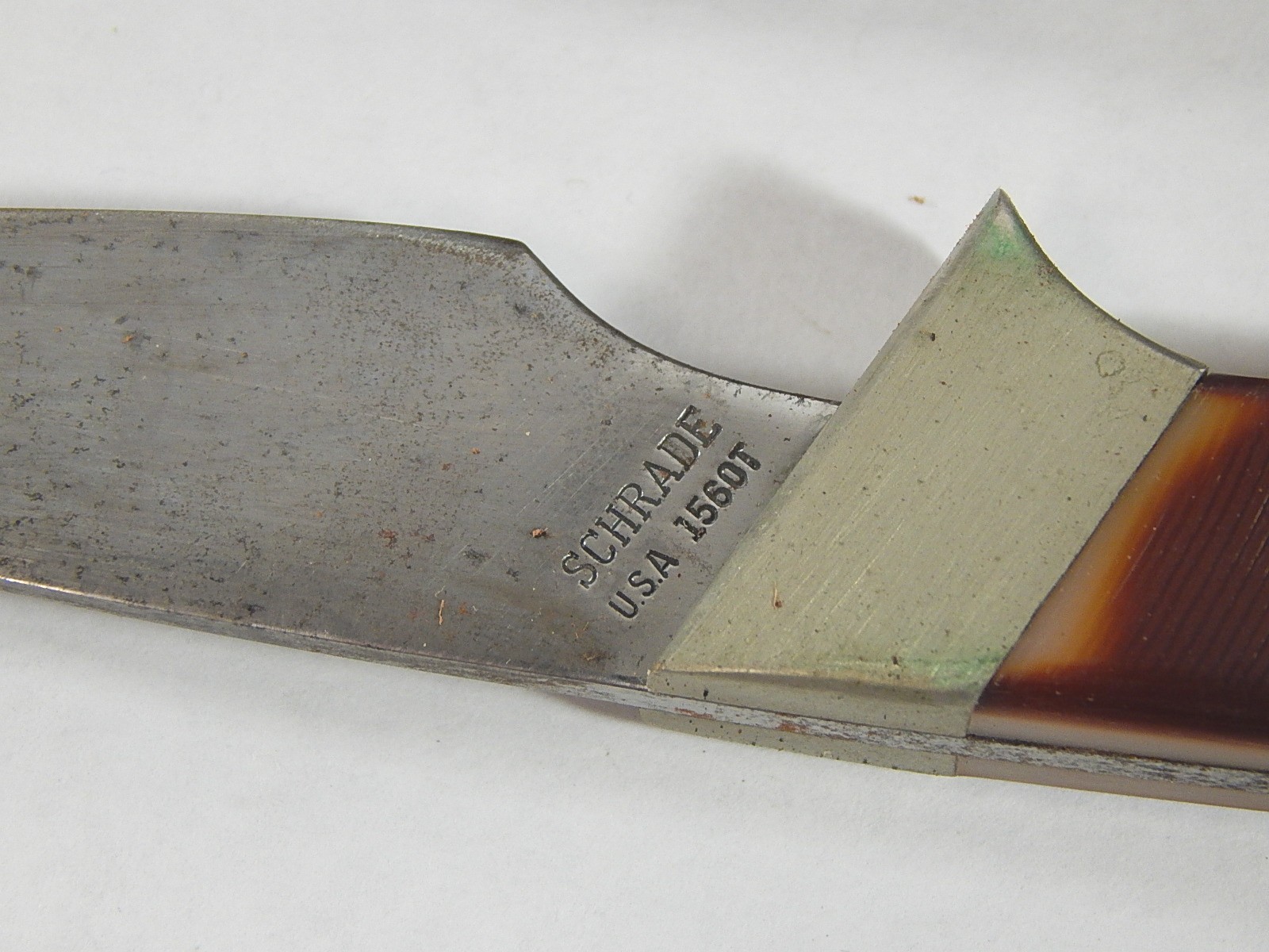 Schrade Old Timer 1560T with Leather Sheath