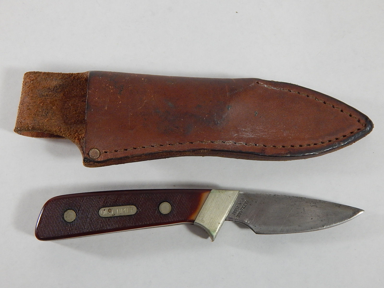 Schrade Old Timer 1560T with Leather Sheath