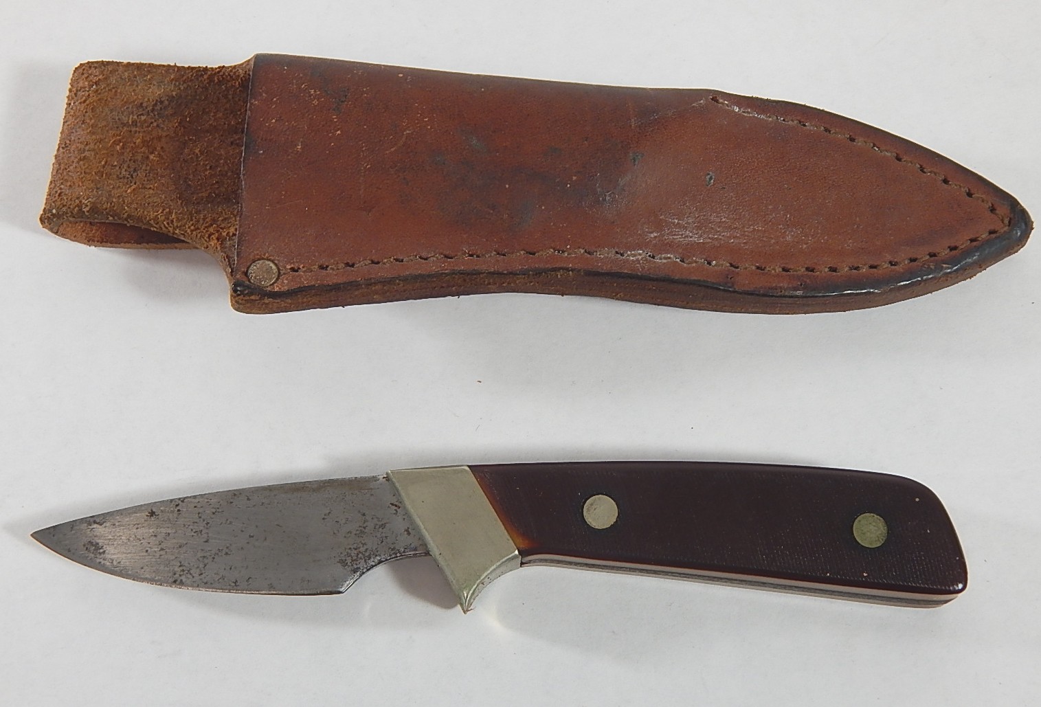 Schrade Old Timer 1560T with Leather Sheath
