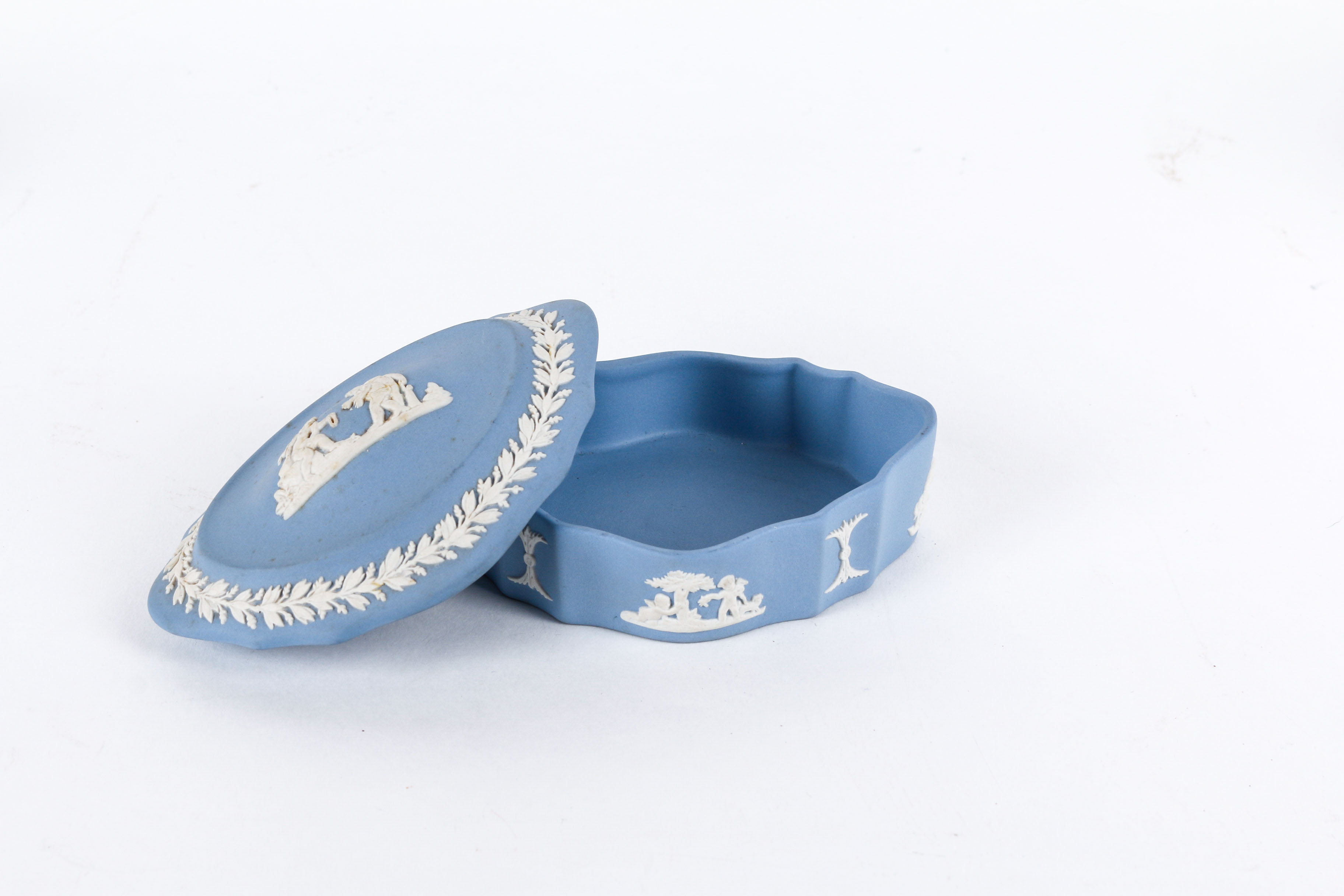 Collection of Three VintageTrinket Boxes Including Wedgwood