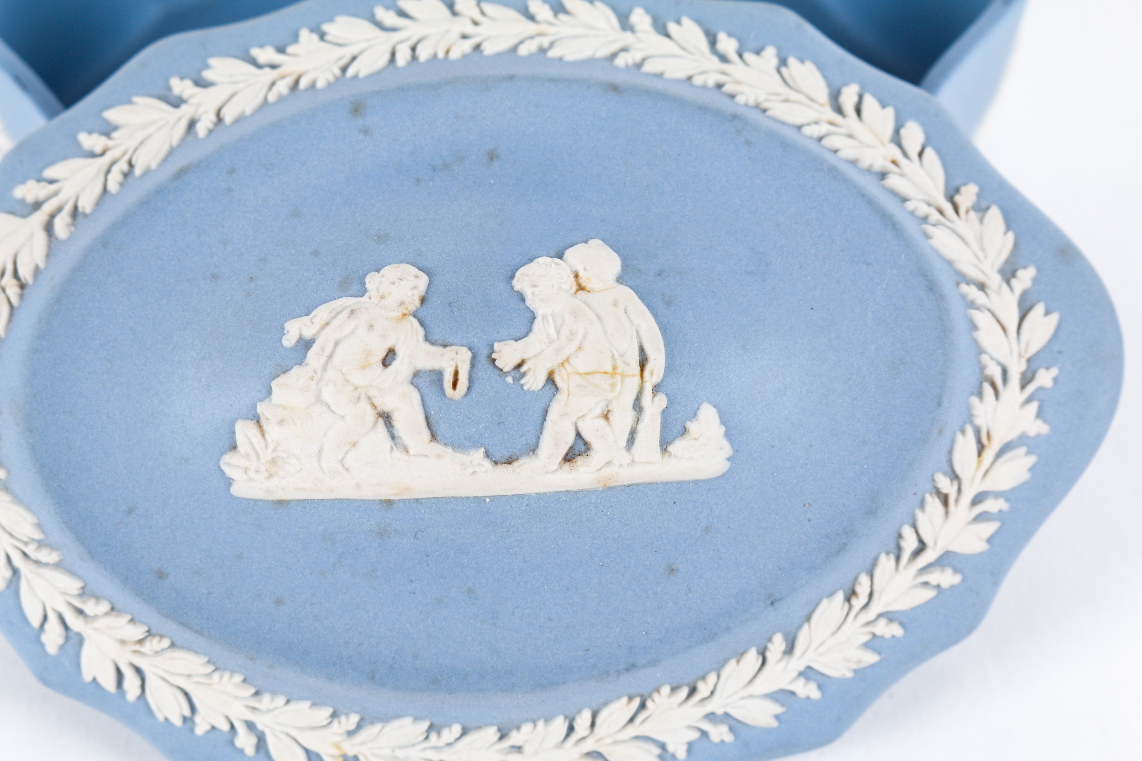 Collection of Three VintageTrinket Boxes Including Wedgwood