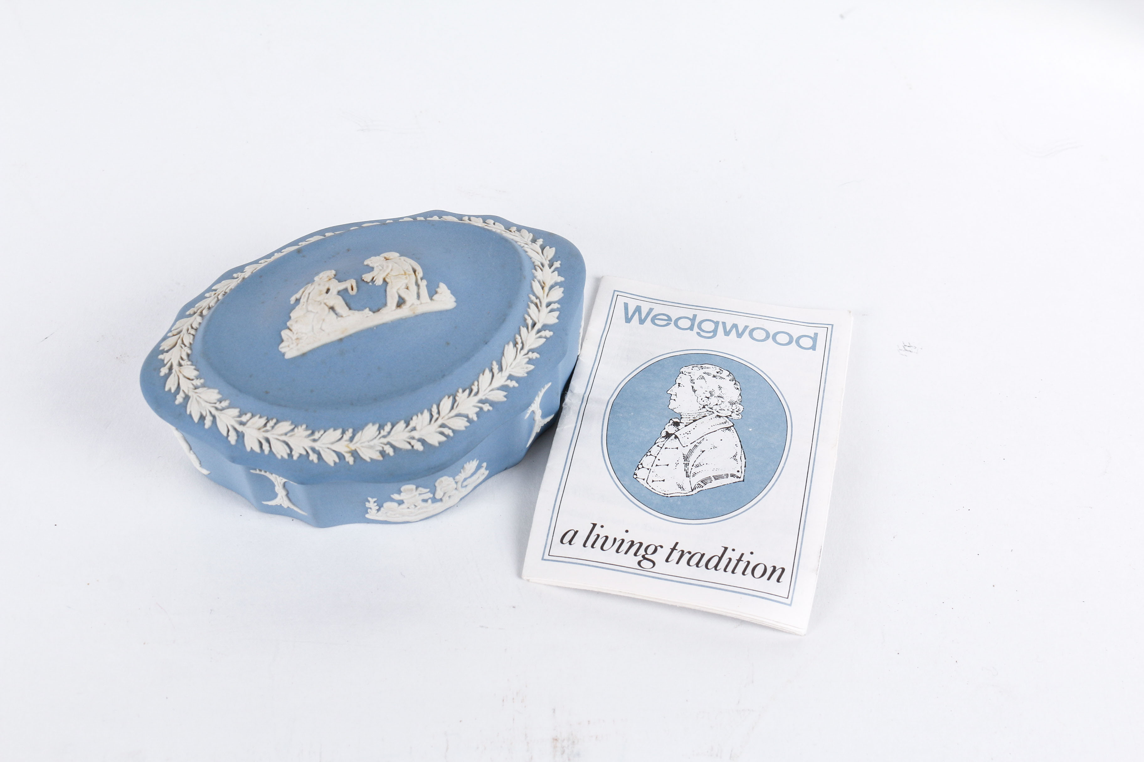 Collection of Three VintageTrinket Boxes Including Wedgwood