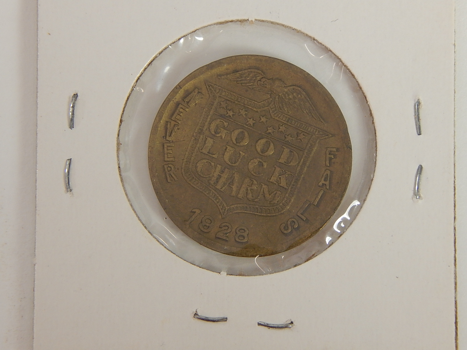 1928 Thurston the Magician Good Luck Charm Magic Token