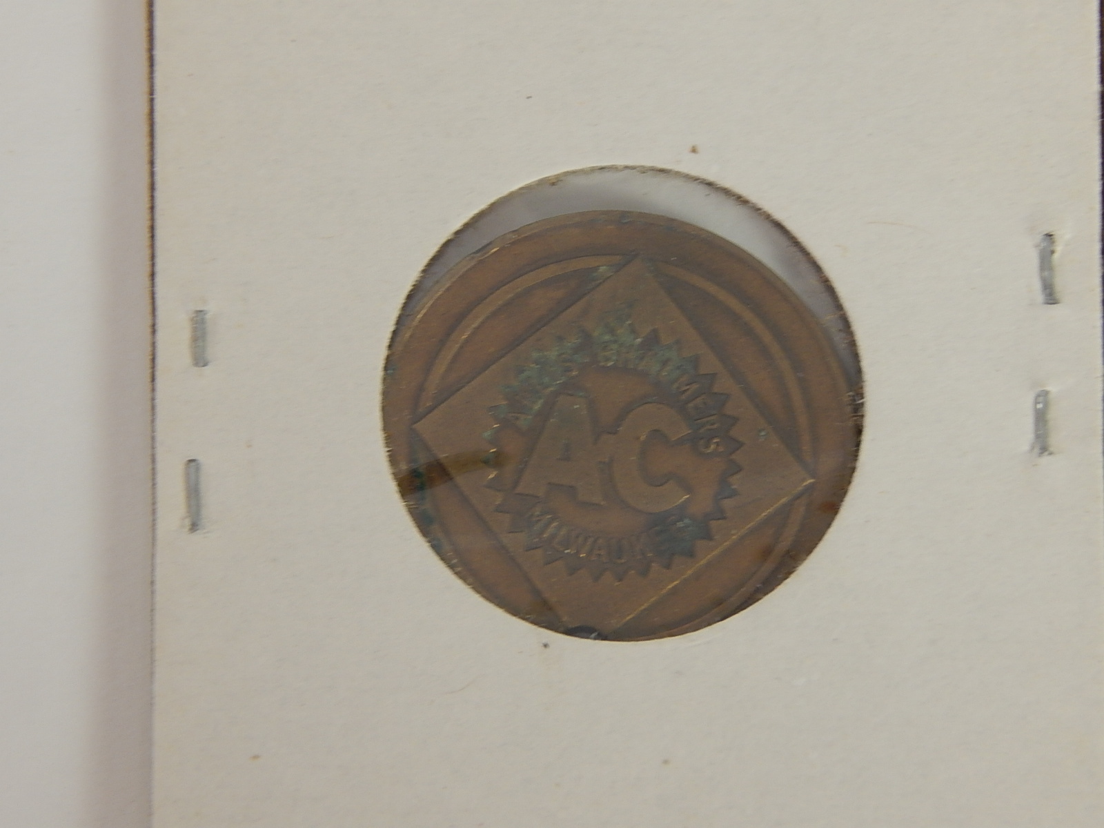 1846-1917 Buffalo Bill Play Money Token and 1947 Allis-Chalmers Token