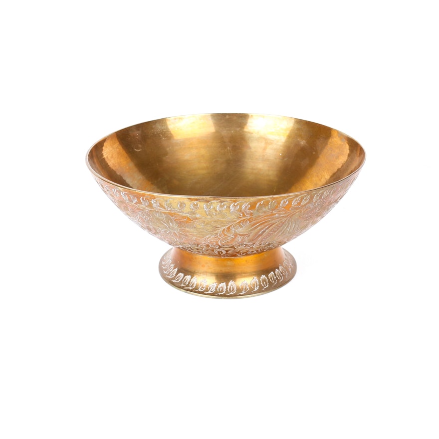 Antique Brass Bowl