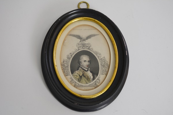 Howard Chandler Christy Portrait of a Lady and General Morgan Offset Lithographs