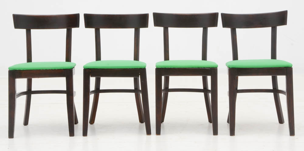 Set of Four Cafe Chairs by Bianco