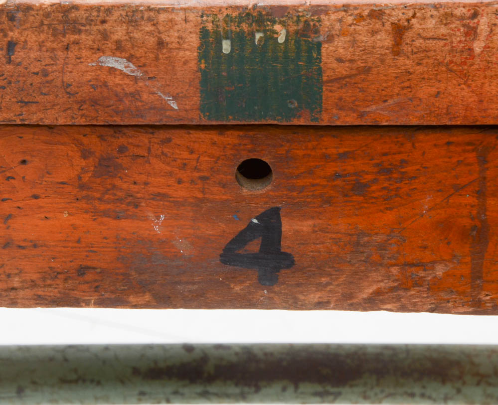 Vintage Industrial Work Bench