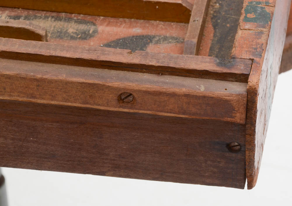 Vintage Industrial Work Bench