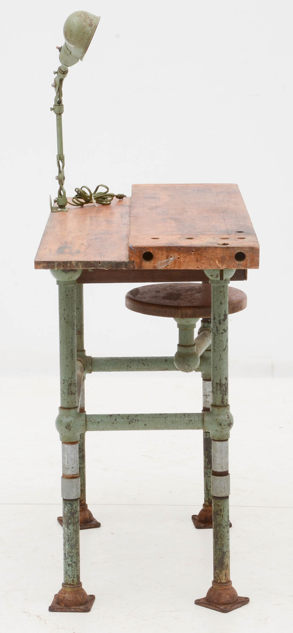 Vintage Industrial Work Bench