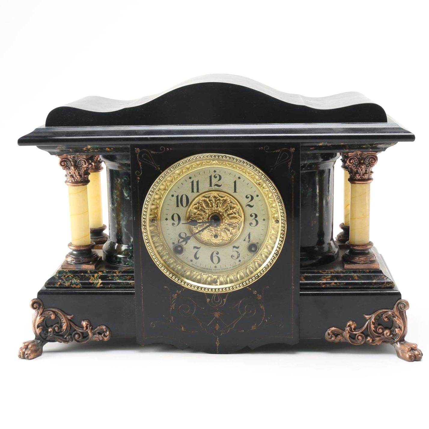 Seth Thomas Pillar Mantel Clock