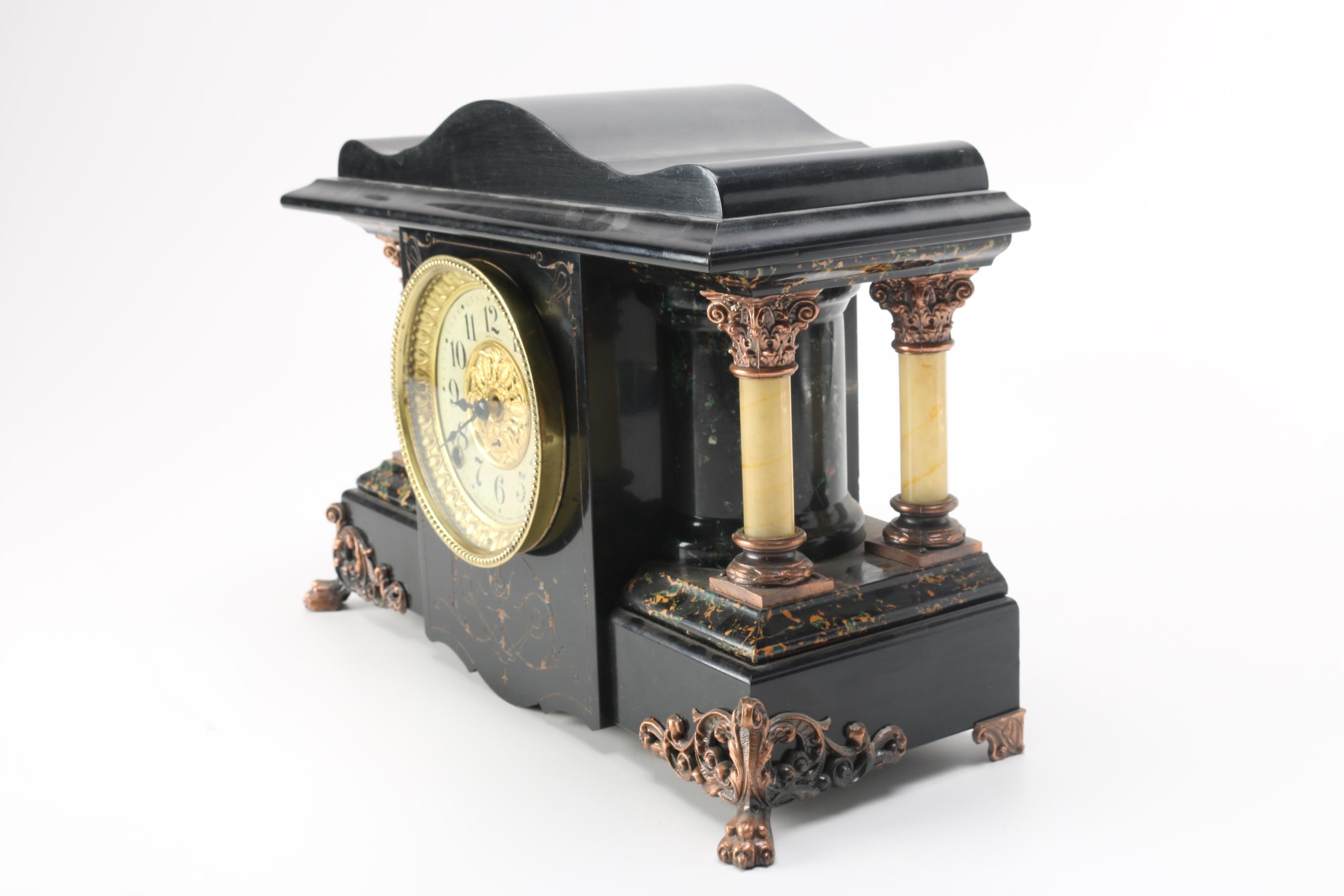 Seth Thomas Pillar Mantel Clock