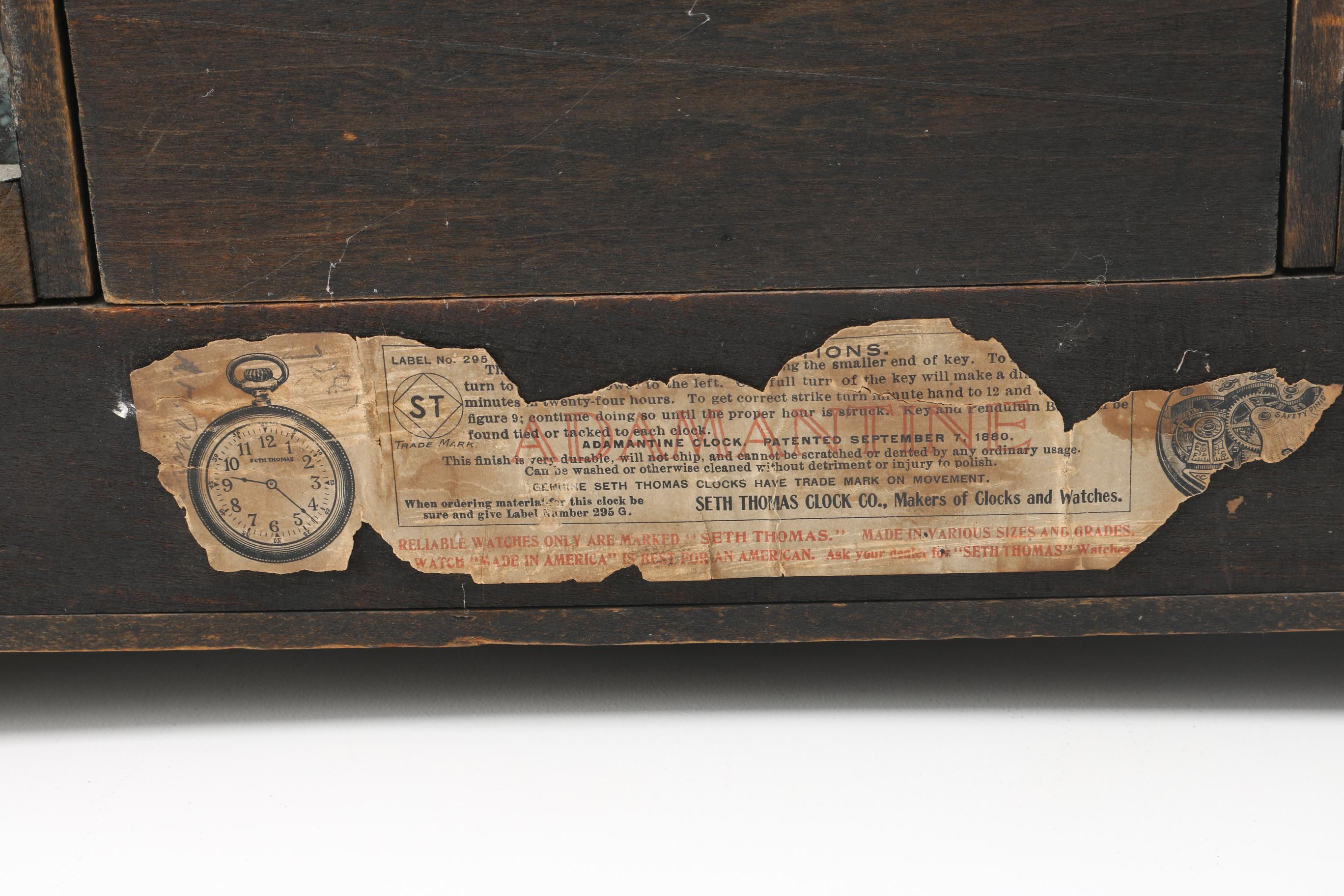 Seth Thomas Pillar Mantel Clock