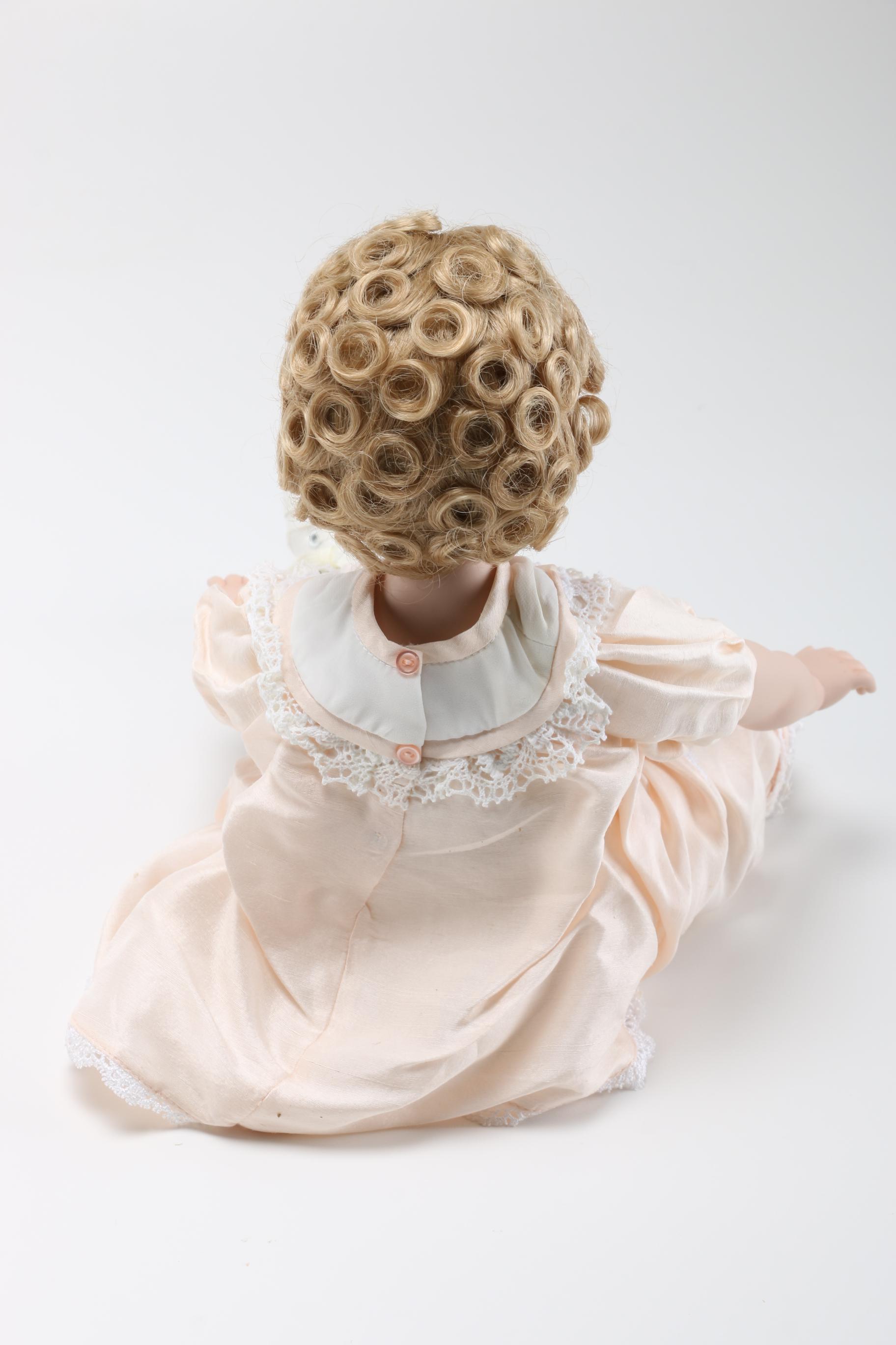 Four Danbury Mint Shirley Temple Dolls